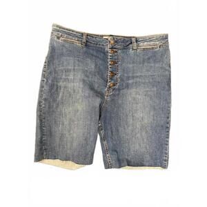 Free People We the Free Crvy Long Jean Short 34